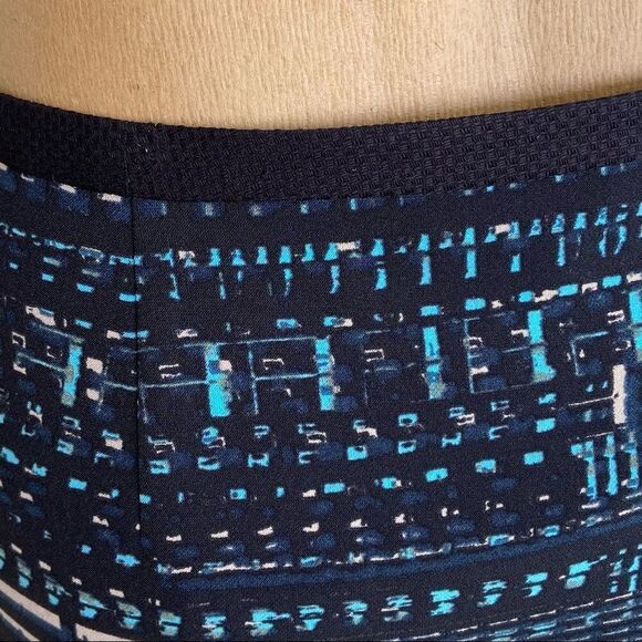 Mexx black all over print mini skirt sz 6 - Picture 5 of 8